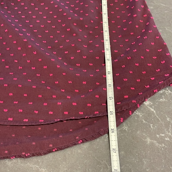 A New Day Swiss Dot Long Sleeve Top- L - Picture 6 of 6